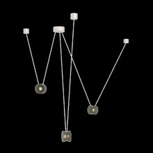 Yo Yo Pendant, Natural Anodized With Smoke Shade