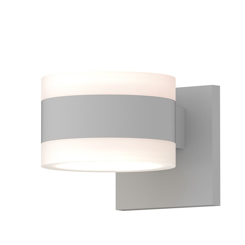 REALS Wall Sconce, Texture White