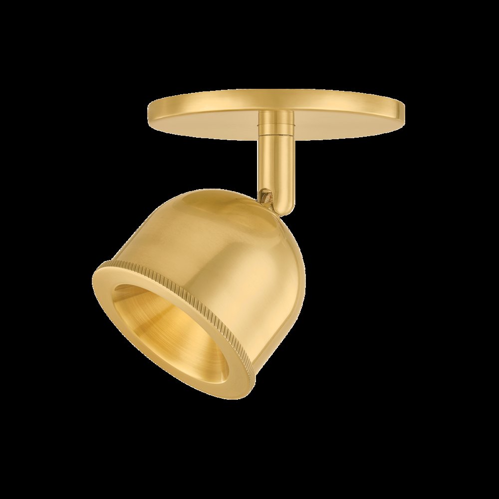 Tuthill Flush Mount, Aged Brass