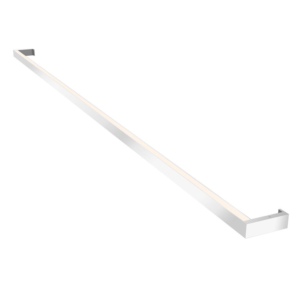 Thin-Line Wall Sconce, Bright Satin Aluminum