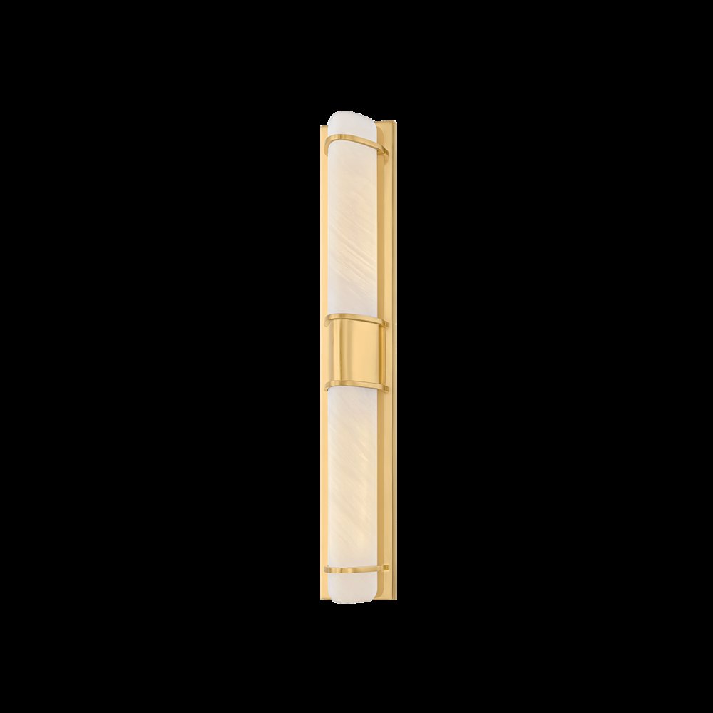 Tottenville Wall Sconce, Aged Brass
