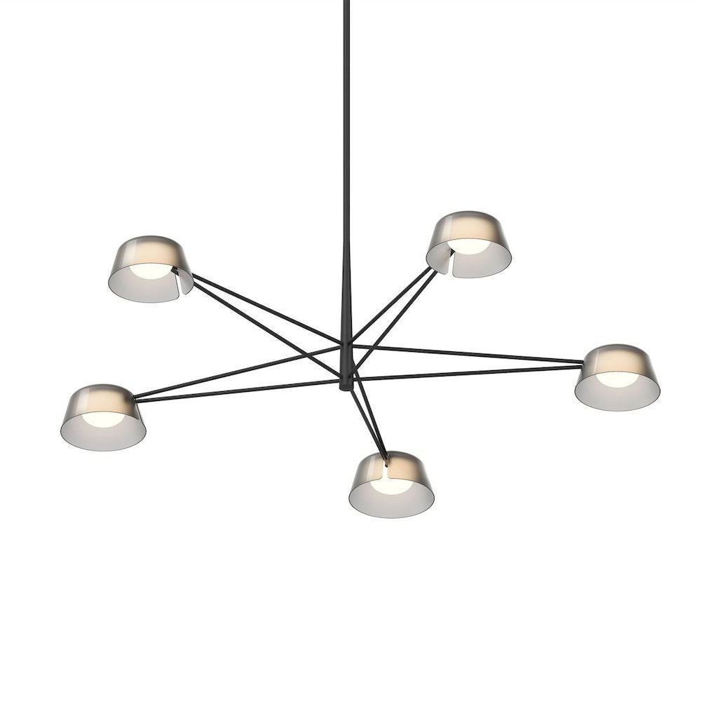 Ray Chandelier, Satin Black