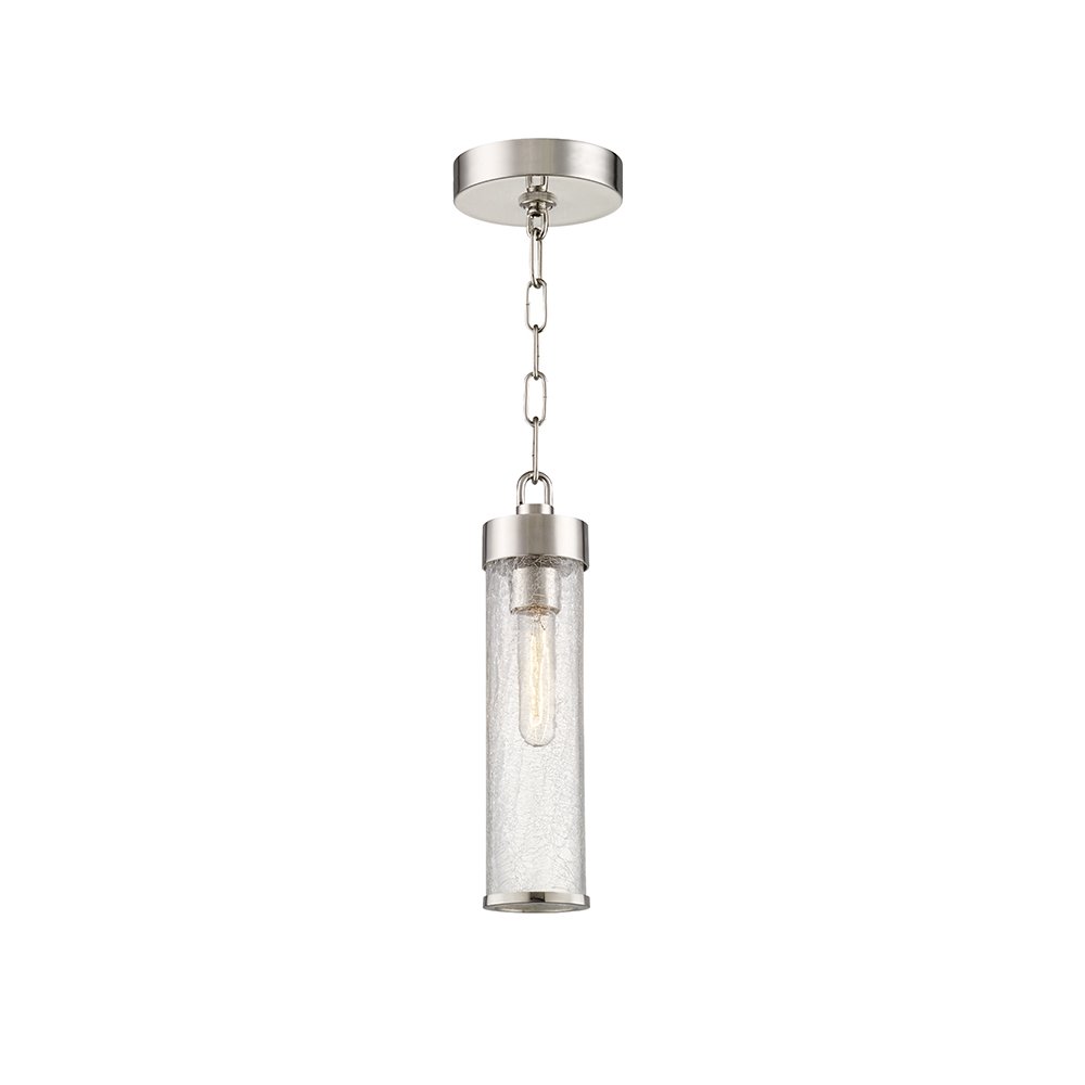 Soriano Pendant, Polished Nickel