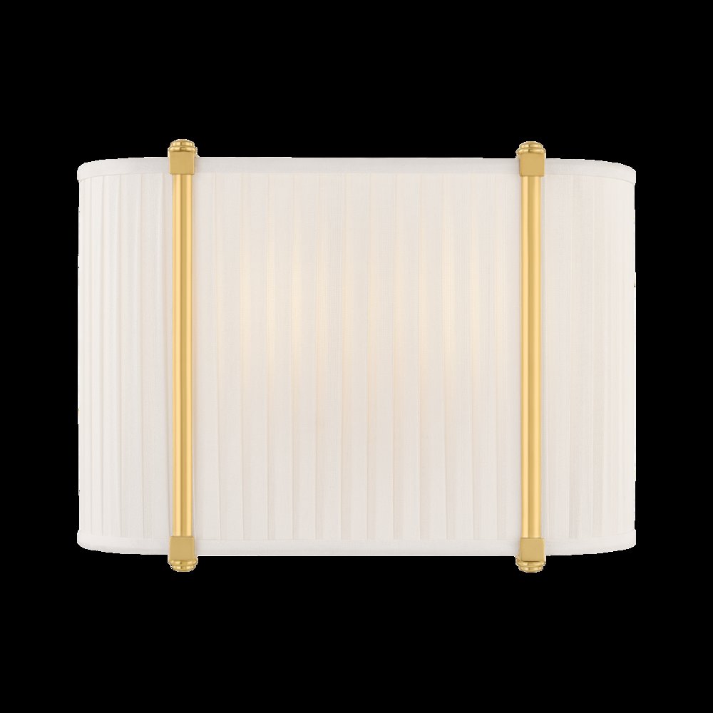 Cornell Wall Sconce, Aged Brass
