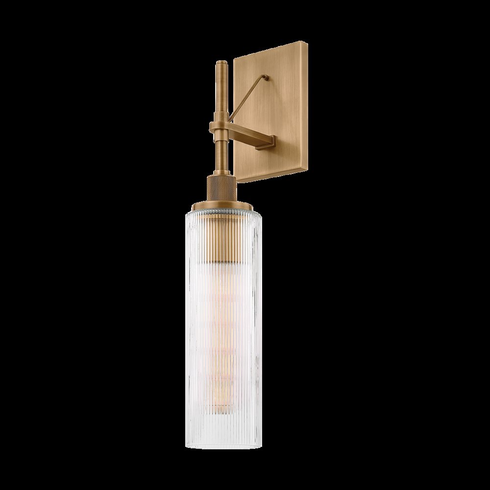 Shenandoah Exterior Wall Sconce, Patina Brass