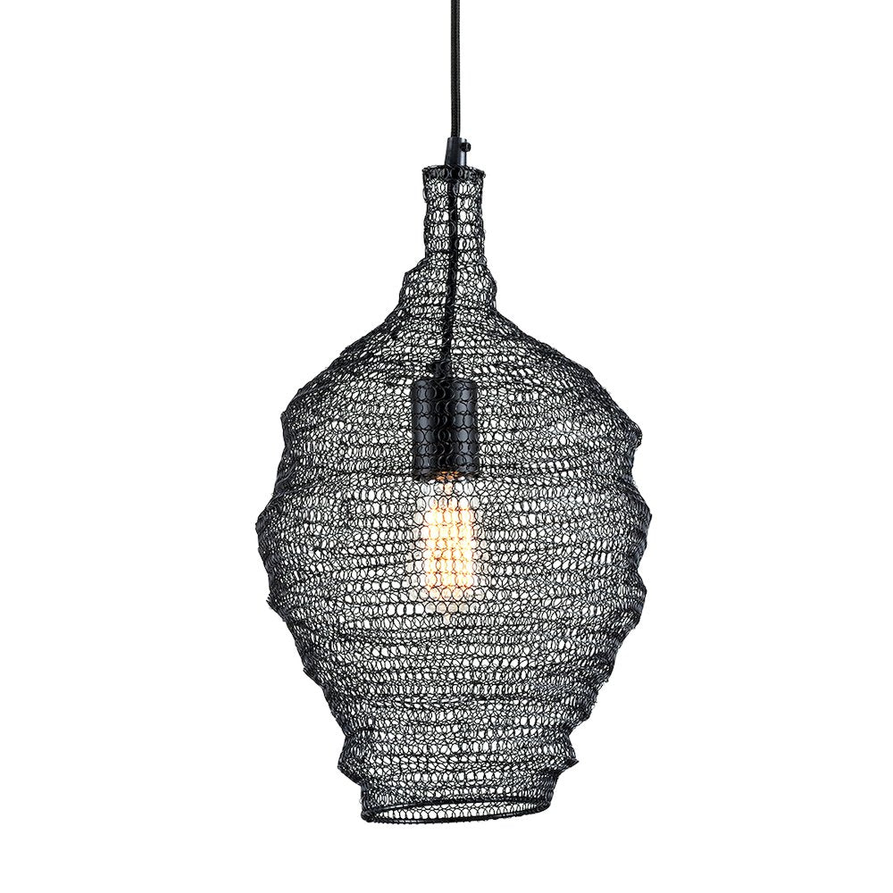 Wabi Sabi Pendant, Black