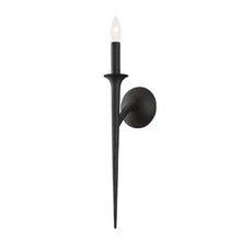 Luca Wall Sconce, Black Iron