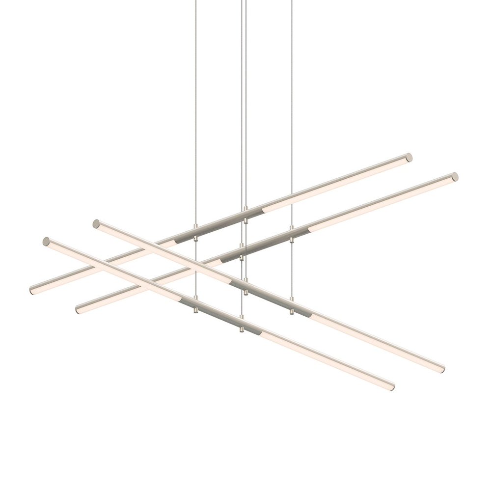 Tik-Tak Pendant, Satin Nickel