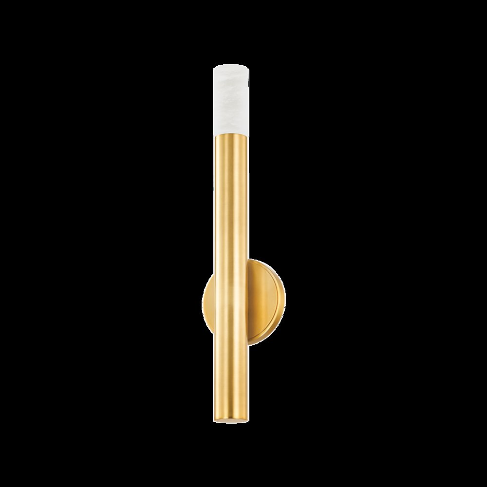 Pali Wall Sconce, Aged Brass