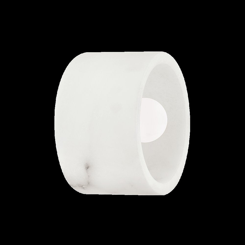 Loris Flush Mount, Polished Nickel