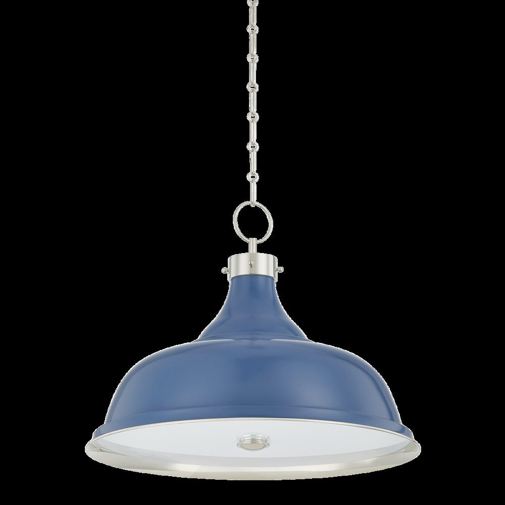 Painted No. 1 Pendant, Polished Nickel