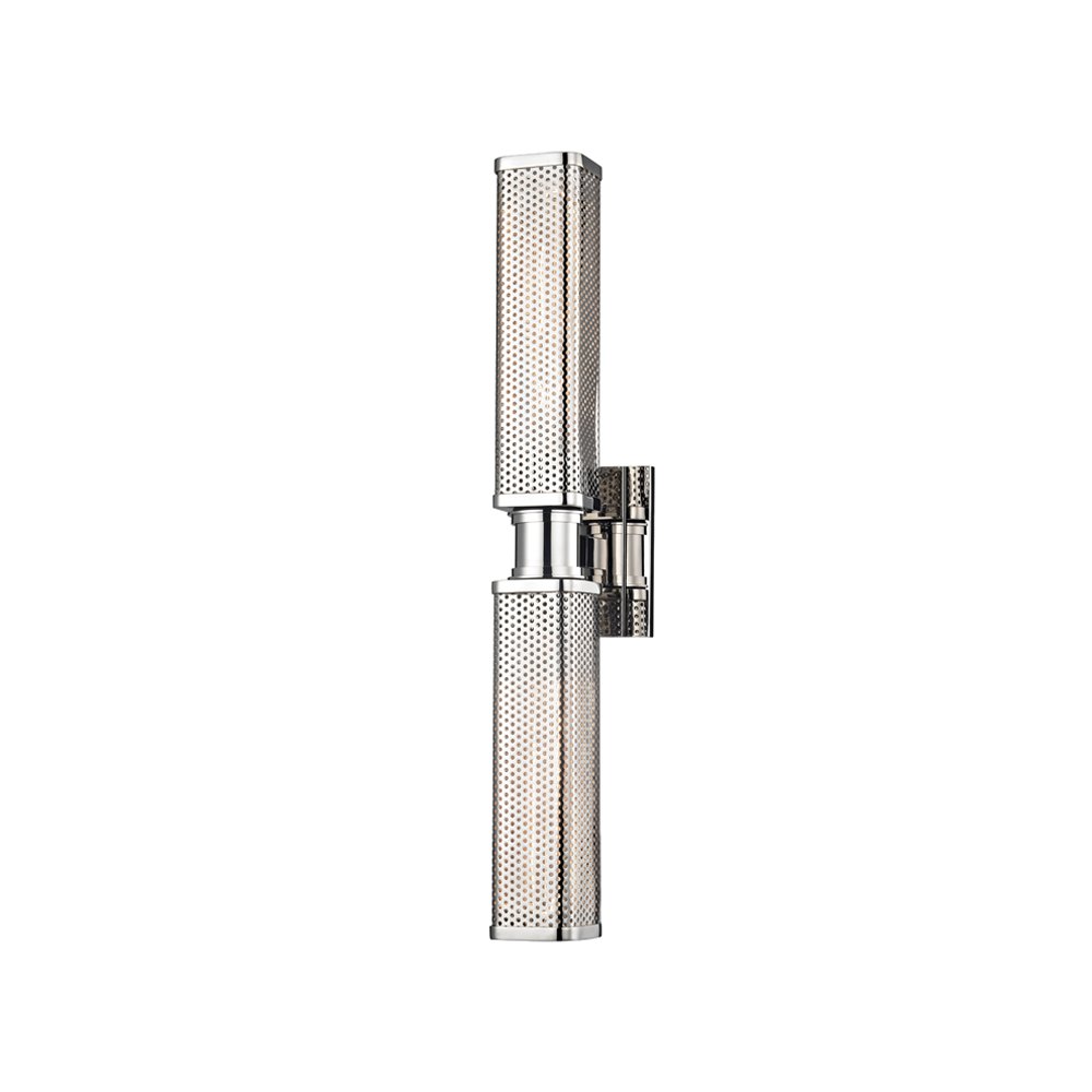 Gibbs Wall Sconce, Polished Nickel