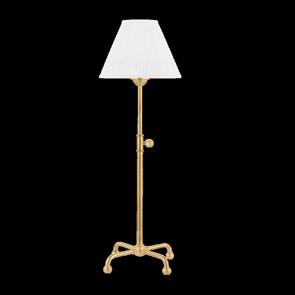 Classic No.1 Table Lamp, Aged Brass