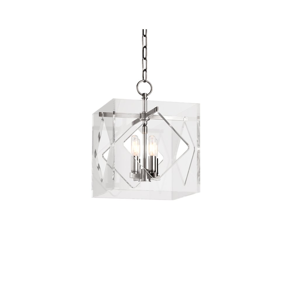 Travis Lantern, Polished Nickel
