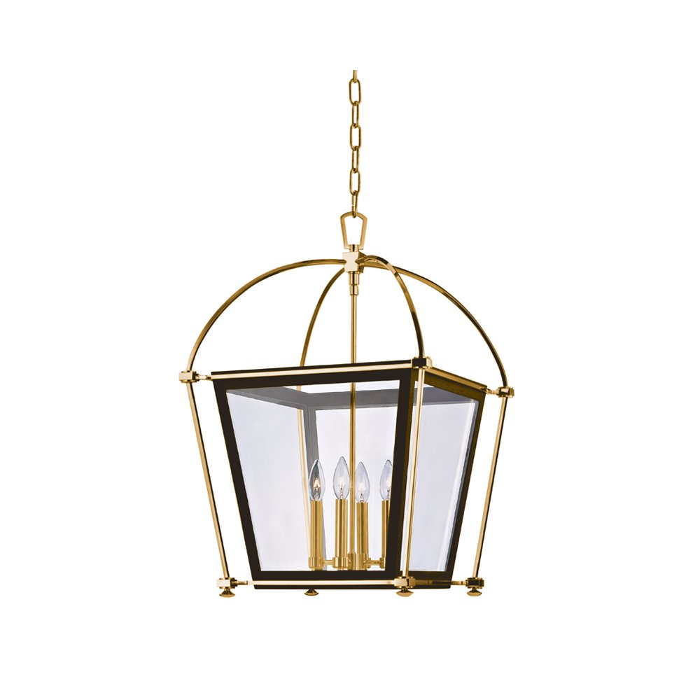 Hollis Lantern, Aged Brass