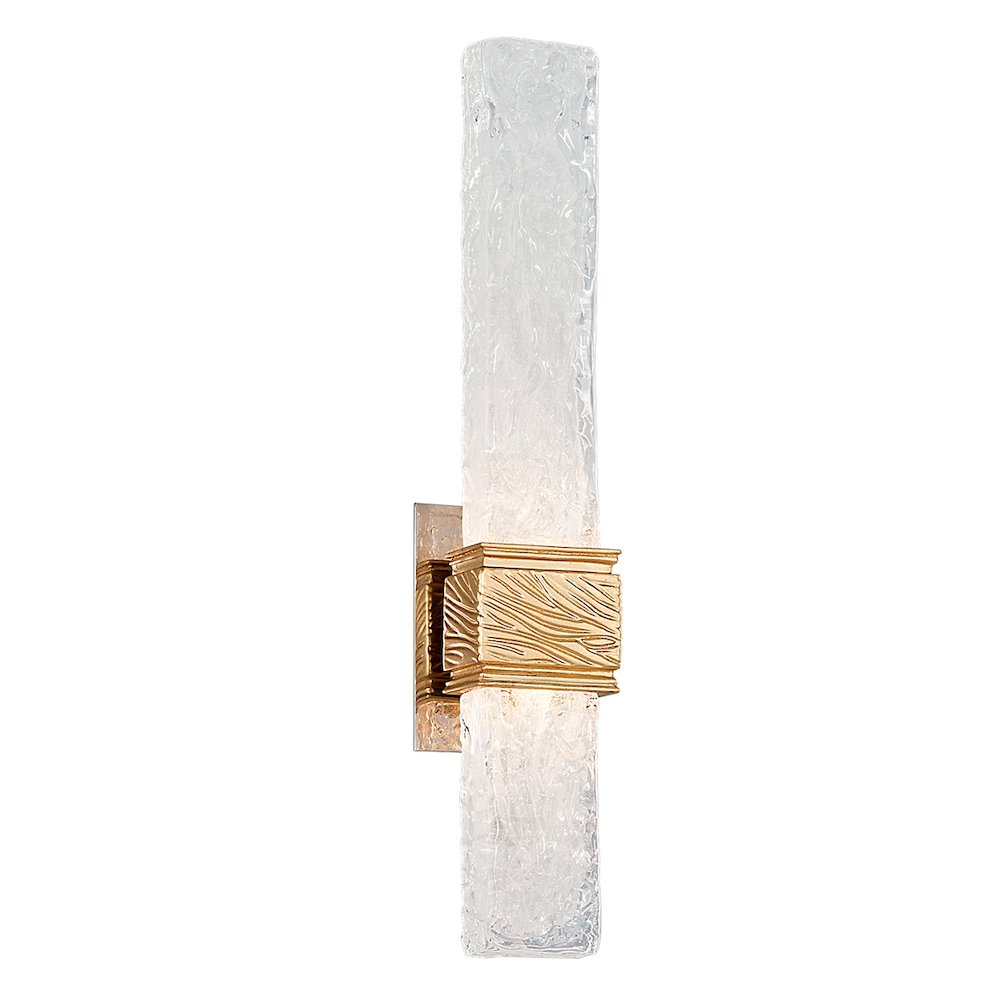 Freeze Wall Sconce, Gold Leaf