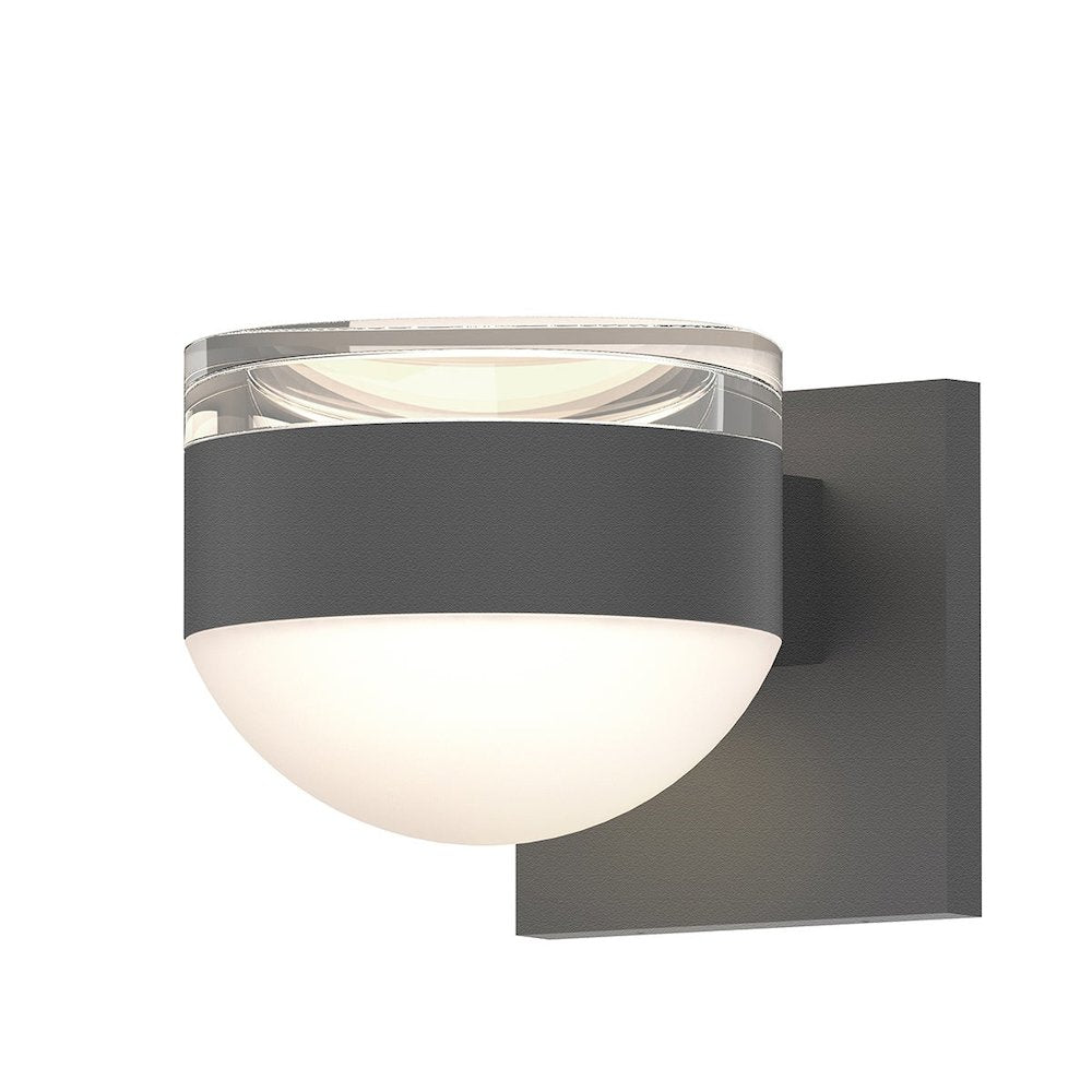 REALS Wall Sconce, Textured Gray
