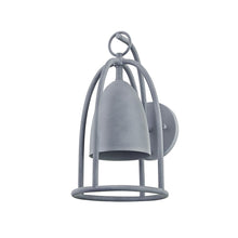 Wisteria Exterior Wall Sconce, Weathered Zinc