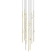 Constellation Pendant, Satin Brass