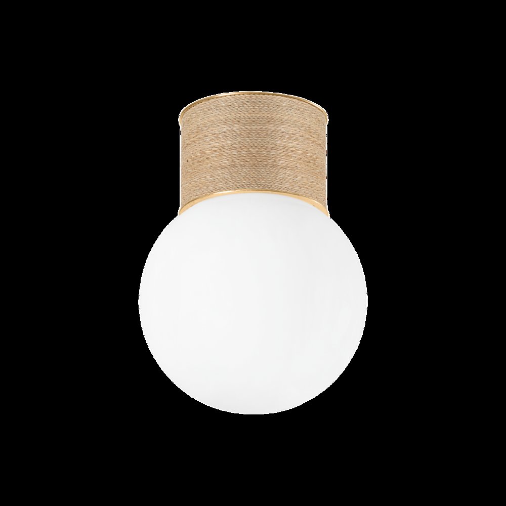 Ardsley Flush Mount, Vintage Gold Leaf