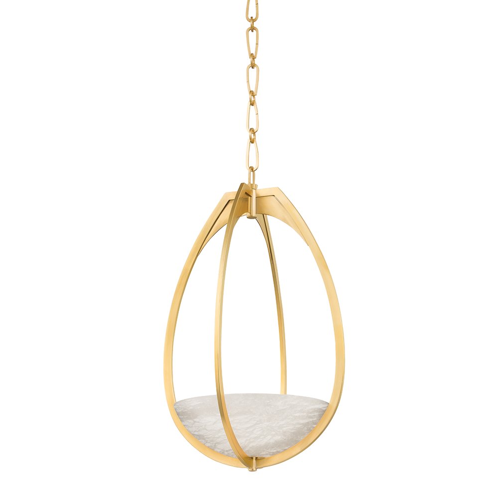 Lloyd Pendant, Aged Brass