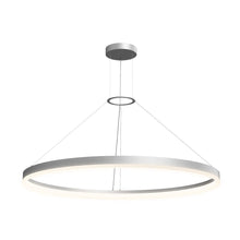 Corona Pendant, Bright Satin Aluminum