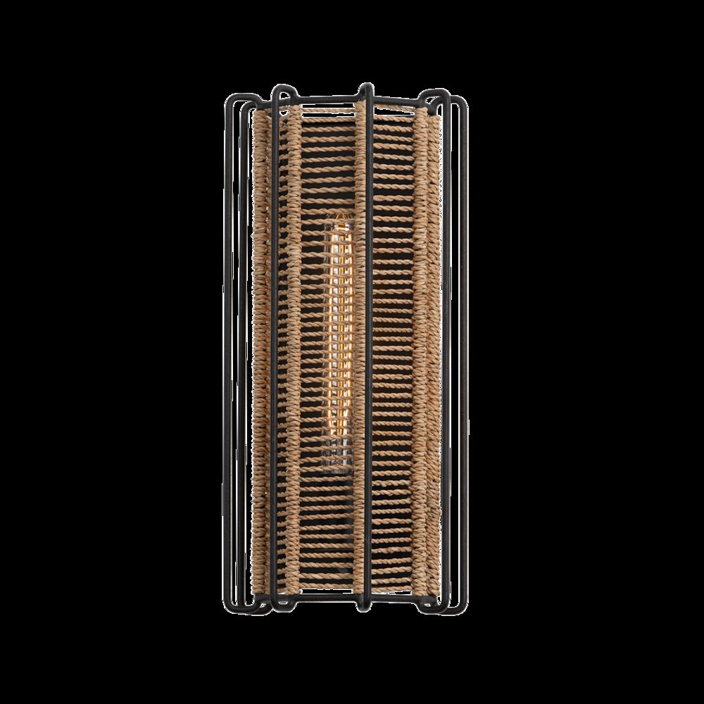 Ramon Wall Sconce, Texture Black