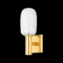 Abina Wall Sconce, Aged Brass