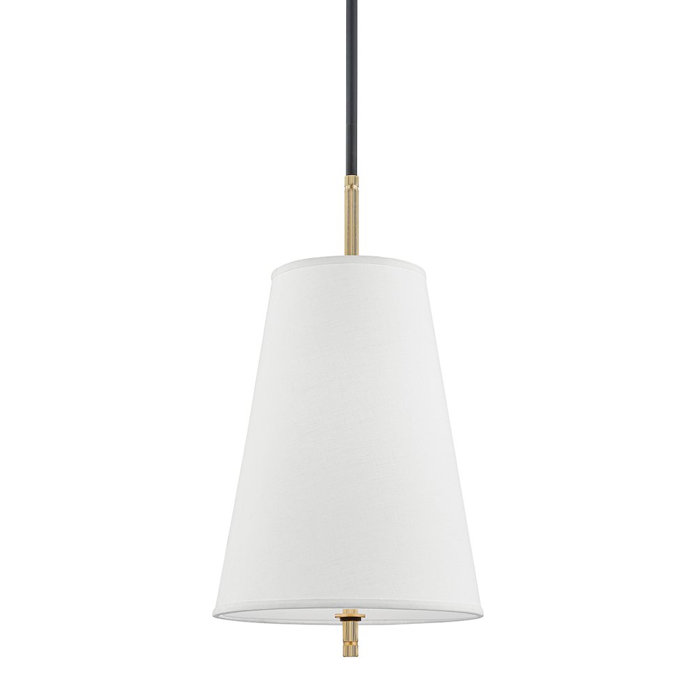 Bowery Pendant, Aged Brass, Old Bronze