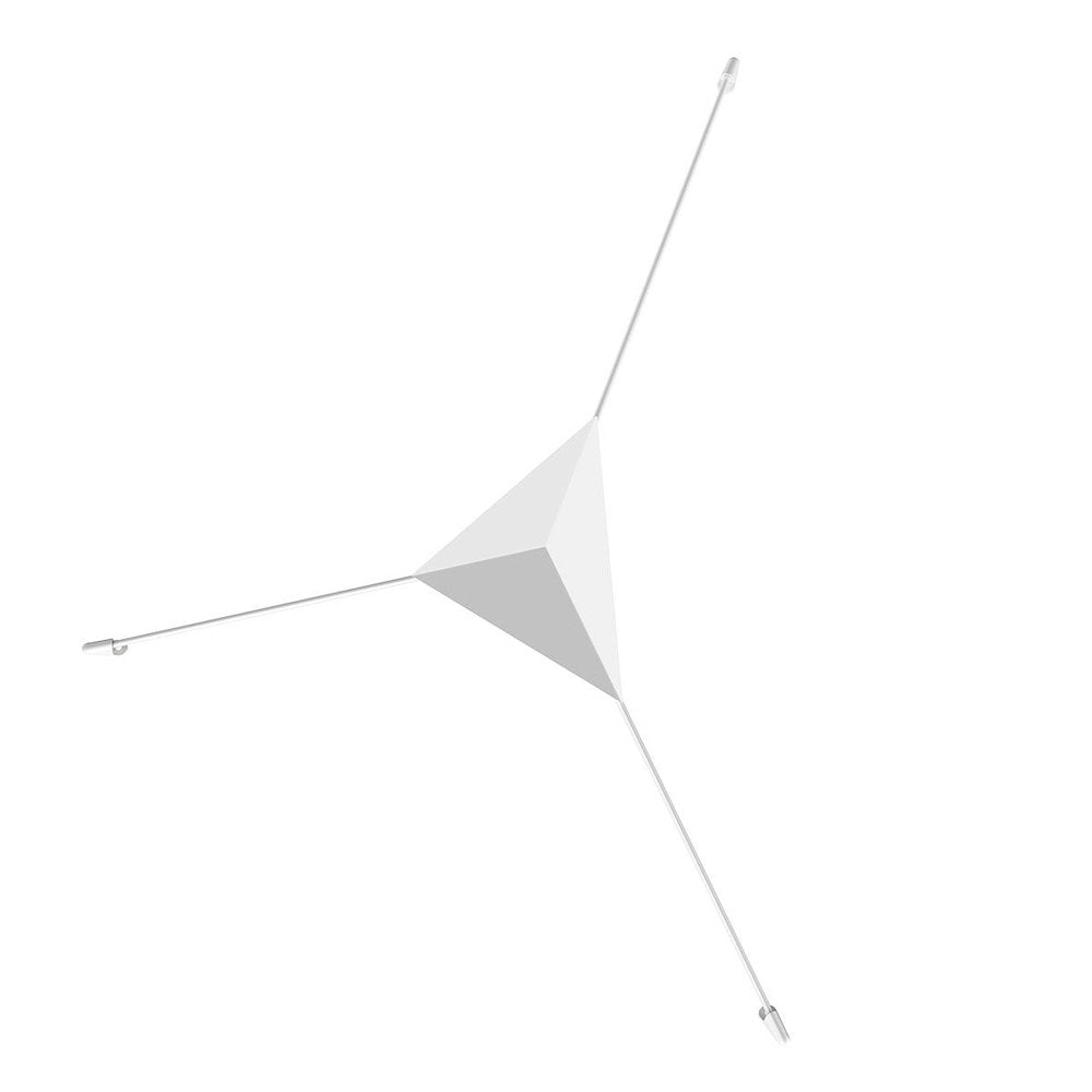 Abstract Surface Mount, Satin White