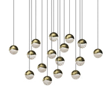 Grapes Pendant, Brass