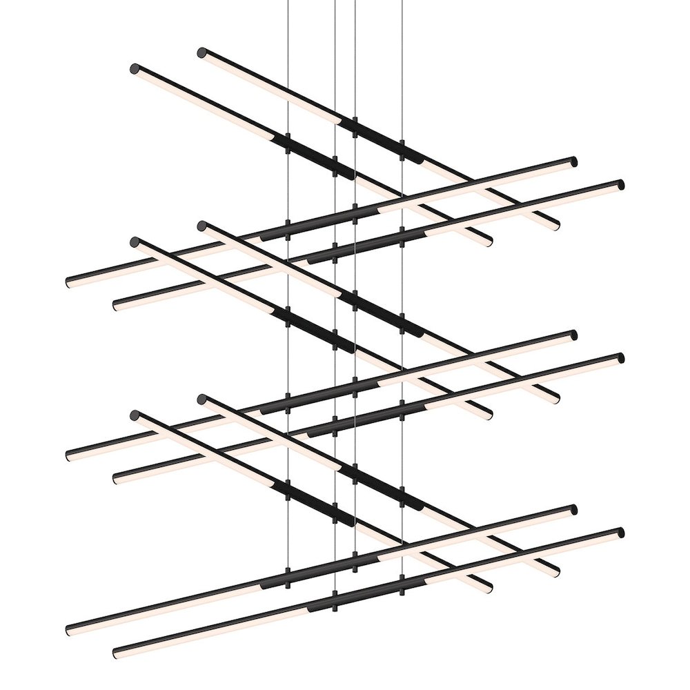 Tik-Tak Pendant, Satin Black