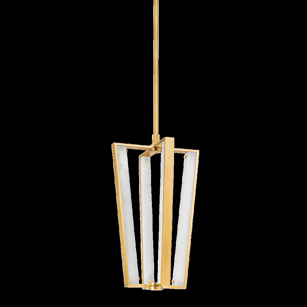 Edgemere Pendant, Aged Brass