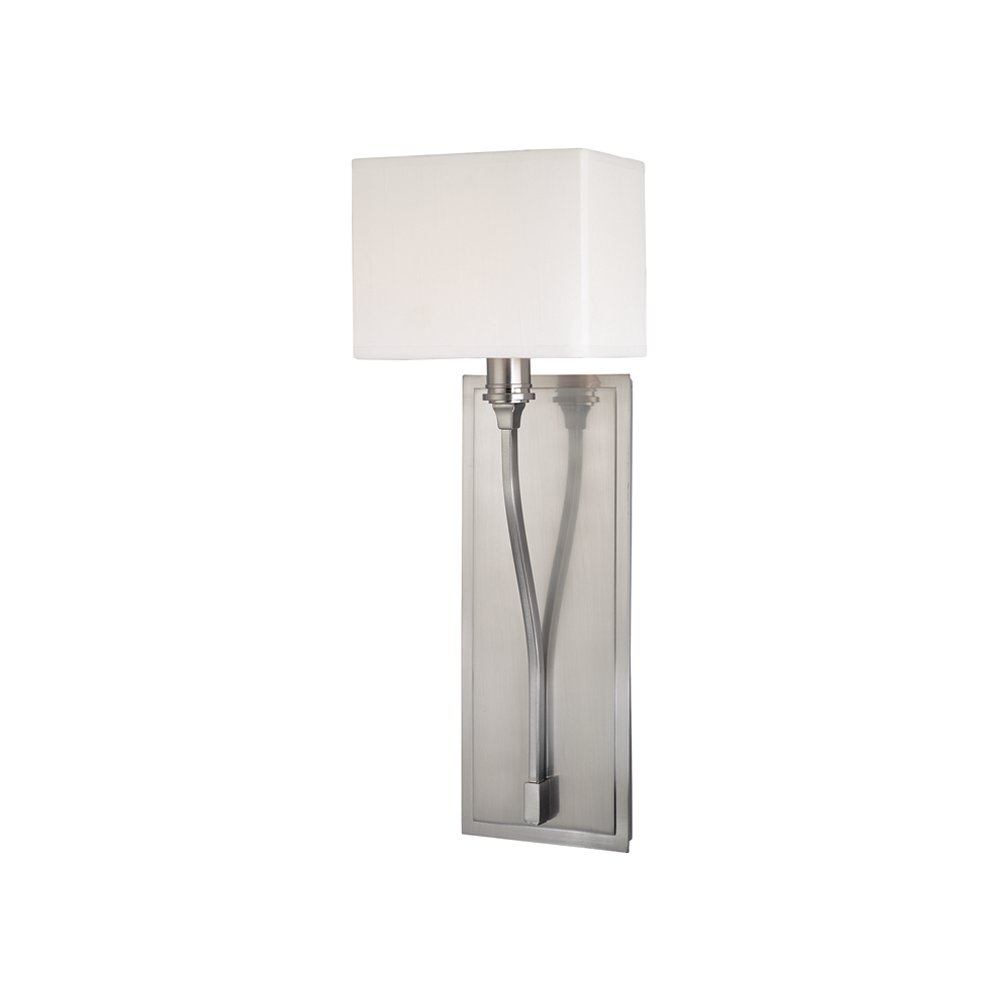 Selkirk Wall Sconce, Satin Nickel