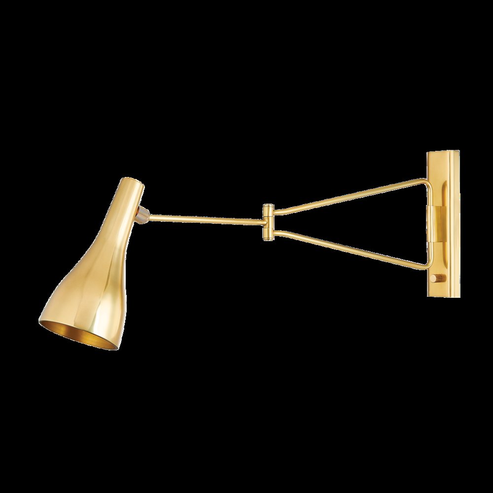 Northford Wall Sconce, Aged Brass