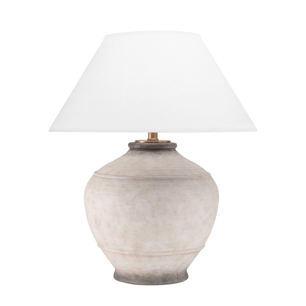 Malta Table Lamp, Ash