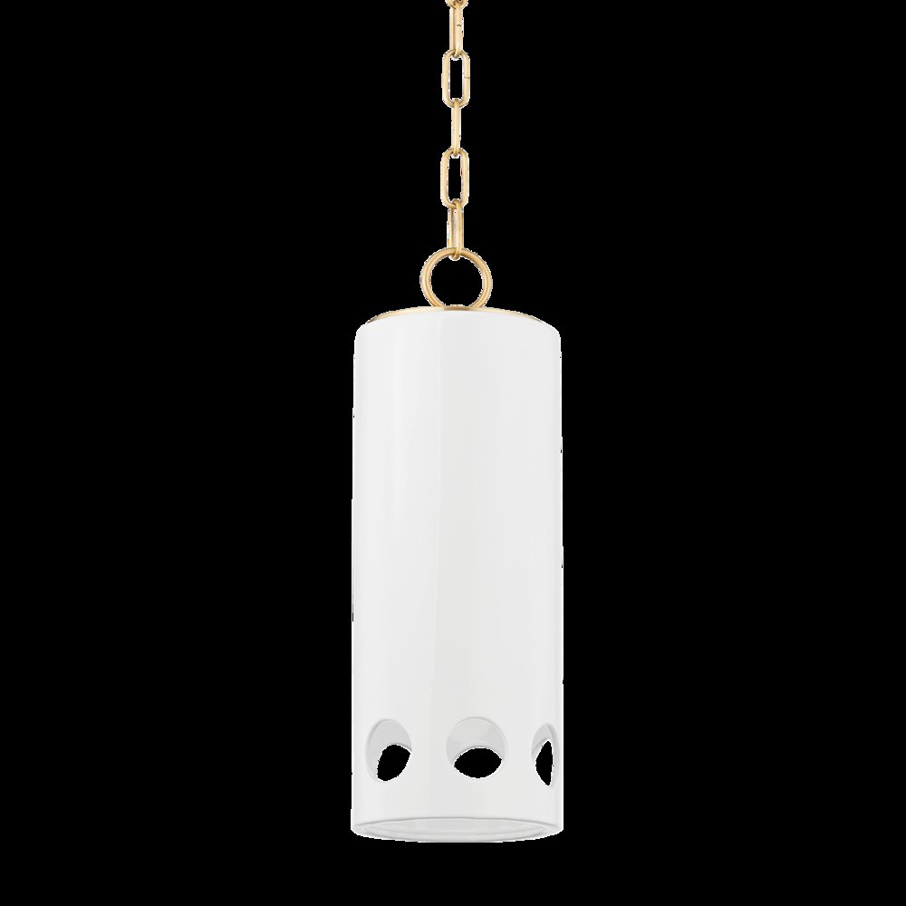 Jean Pendant, Aged Brass