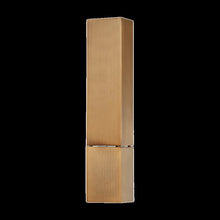 Lehi Wall Sconce, Patina Brass
