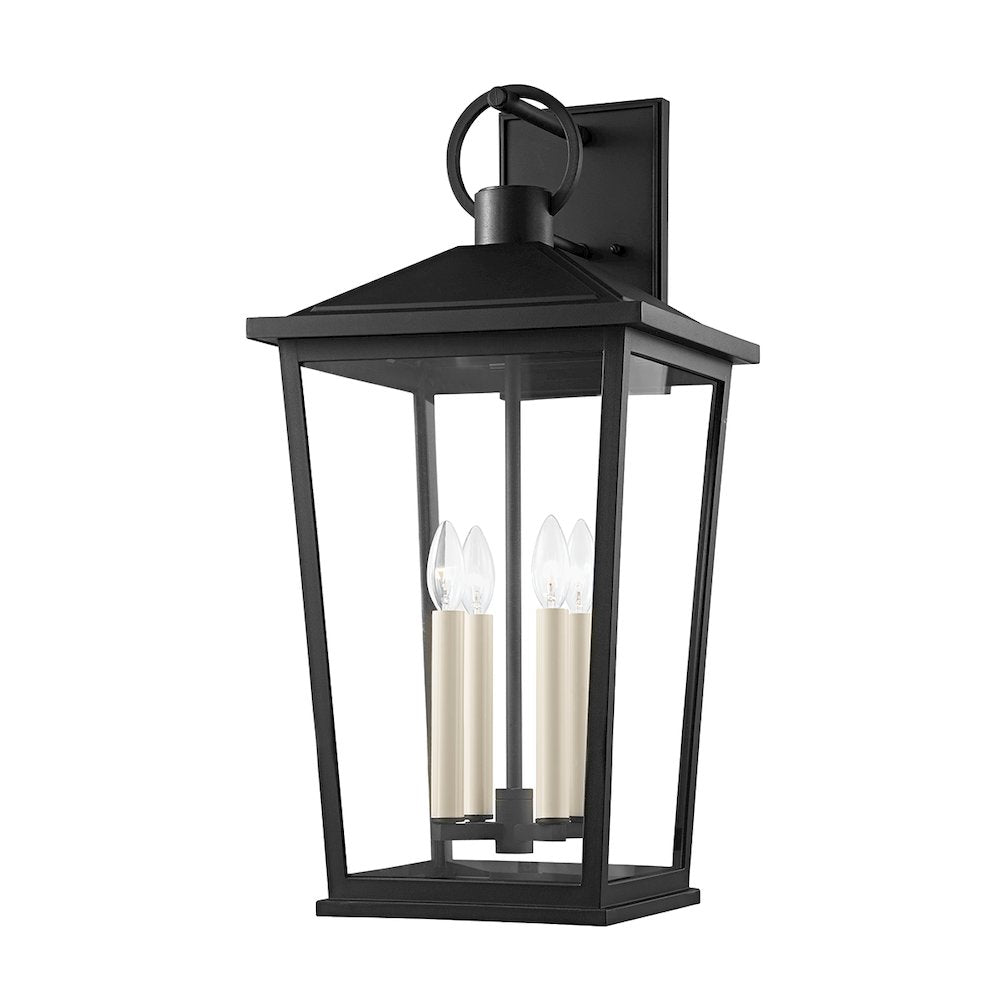 Soren Exterior Wall Sconce, Texture Black