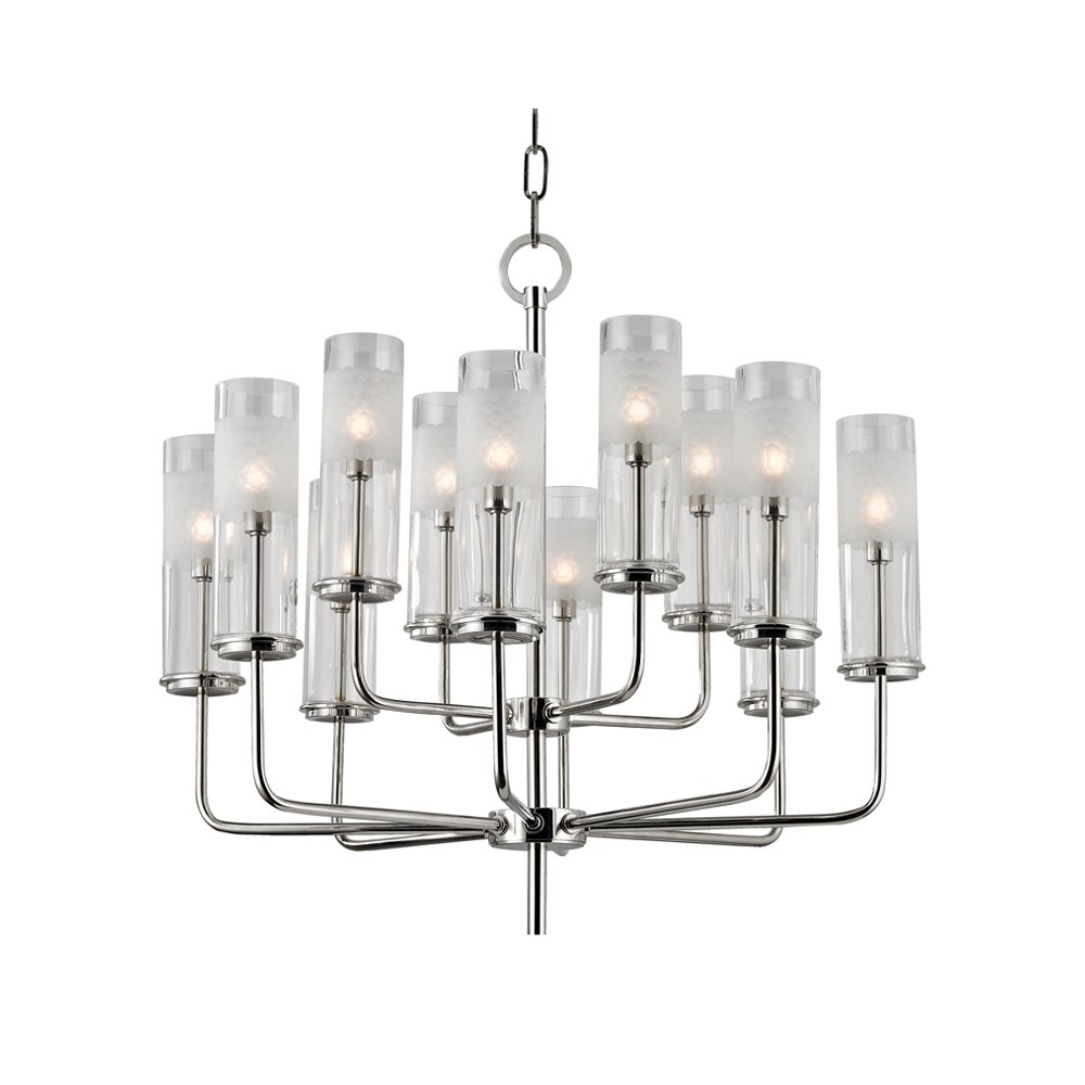 Wentworth Chandelier, Polished Nickel