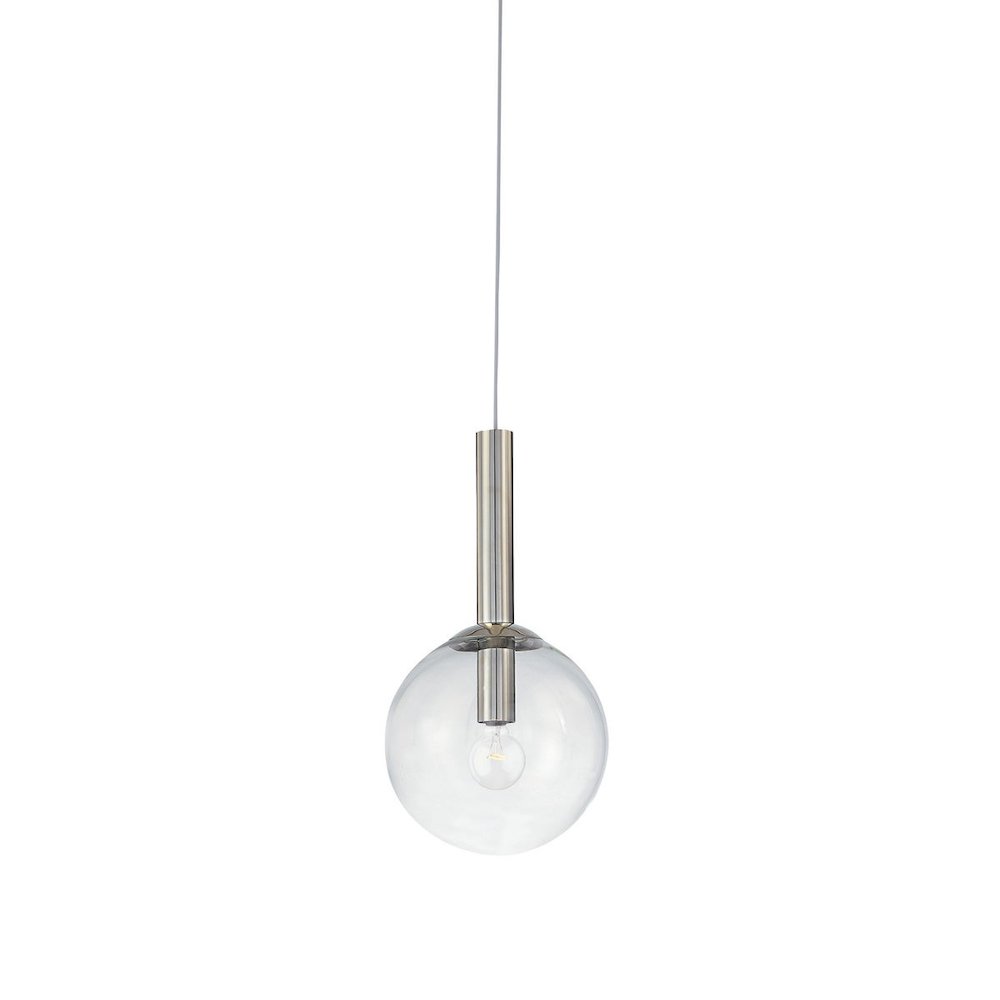 Bubbles Pendant, Polished Nickel