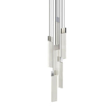 V Panels Pendant, Polished Chrome