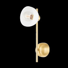 Belle Wall Sconce, Aged Brass