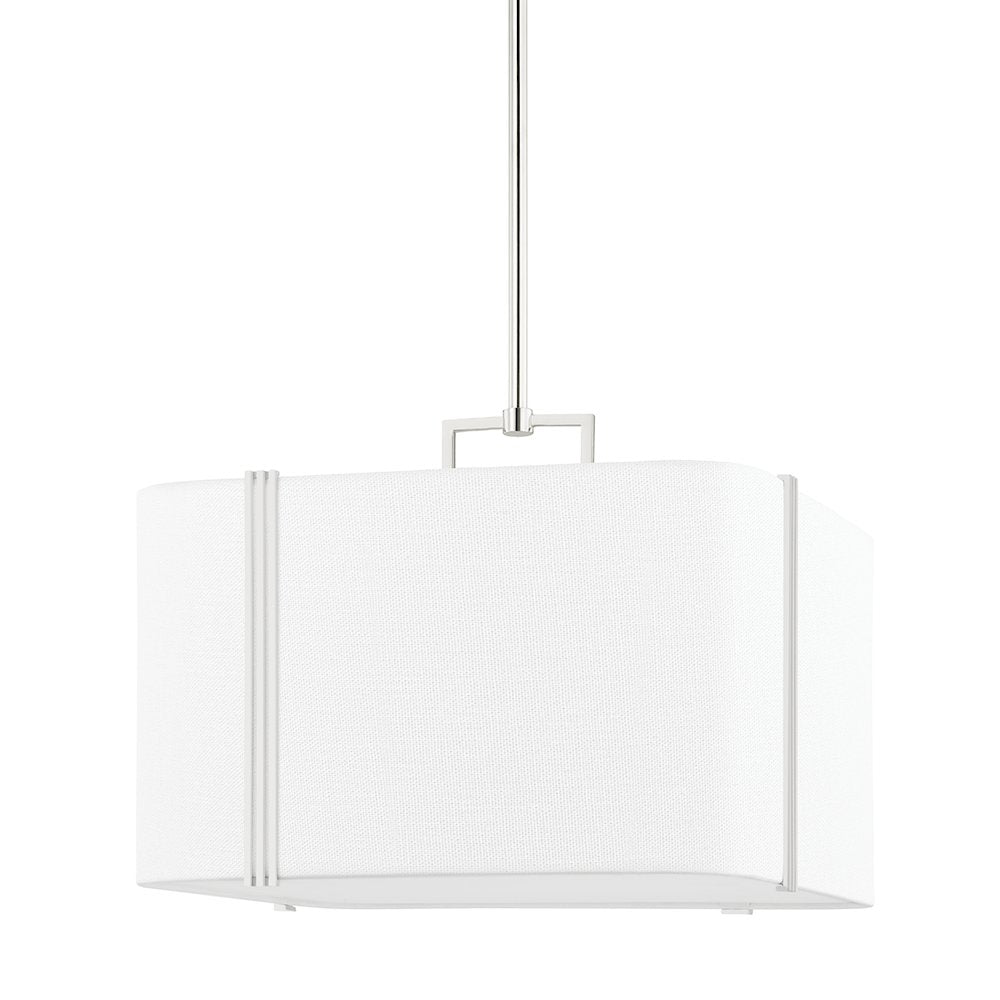Downing Pendant, Polished Nickel