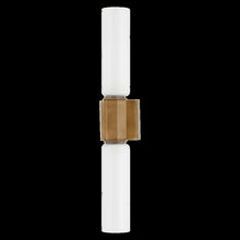 Yarrow Wall Sconce, Patina Brass