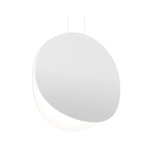 Malibu Discs Pendant, Satin White