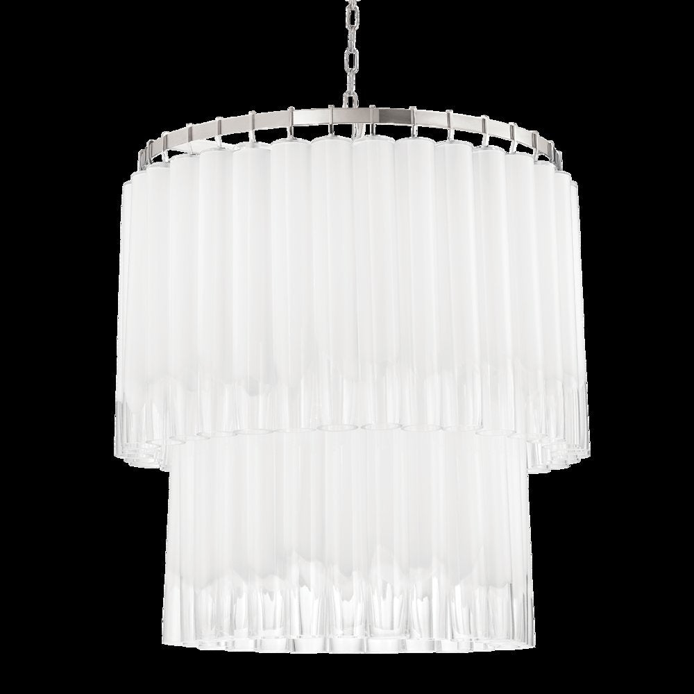 Tyrell Chandelier, Polished Nickel