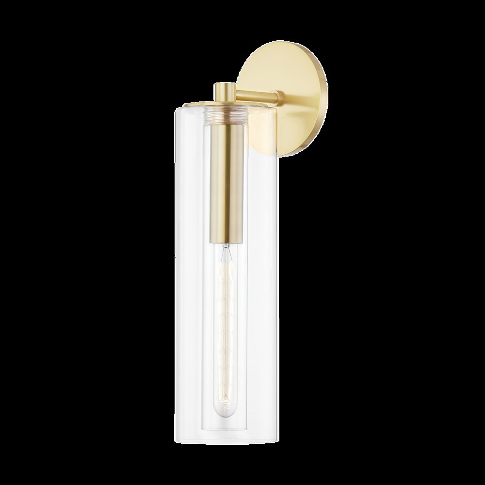 Belinda Wall Sconce, Aged Brass
