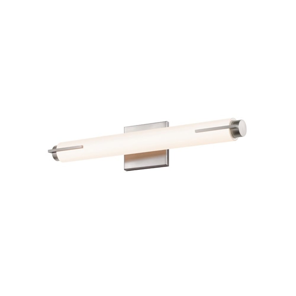 Tubo Slim LED Bath and Vanity, Satin Nickel