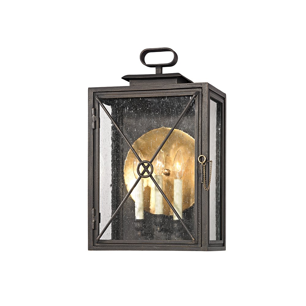 Randolph Exterior Wall Sconce, Vintage Bronze